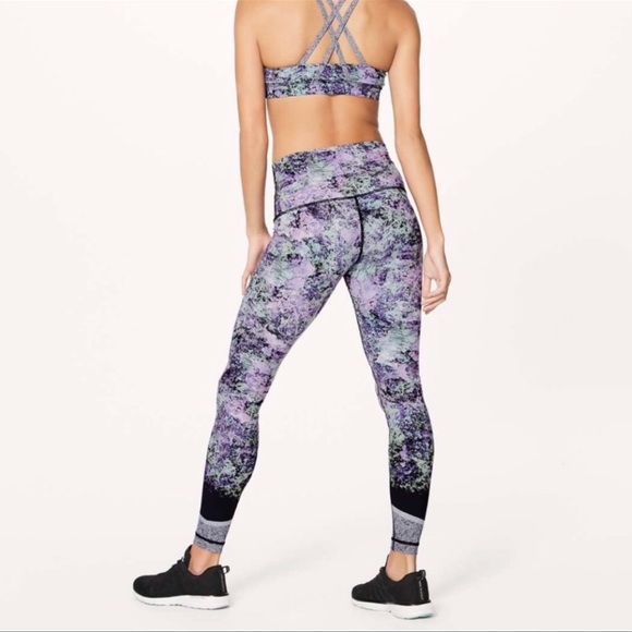Lululemon wunder under rare print legging - Picture 2 of 7
